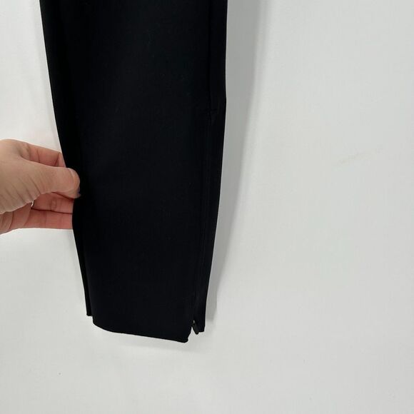 ATHLETA *Flawed* Black Stellar Trouser Stretch Ankle Zip Pants Size 6 - Picture 7 of 10